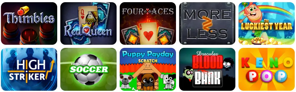 Jeux en ligne YugiBet Casino