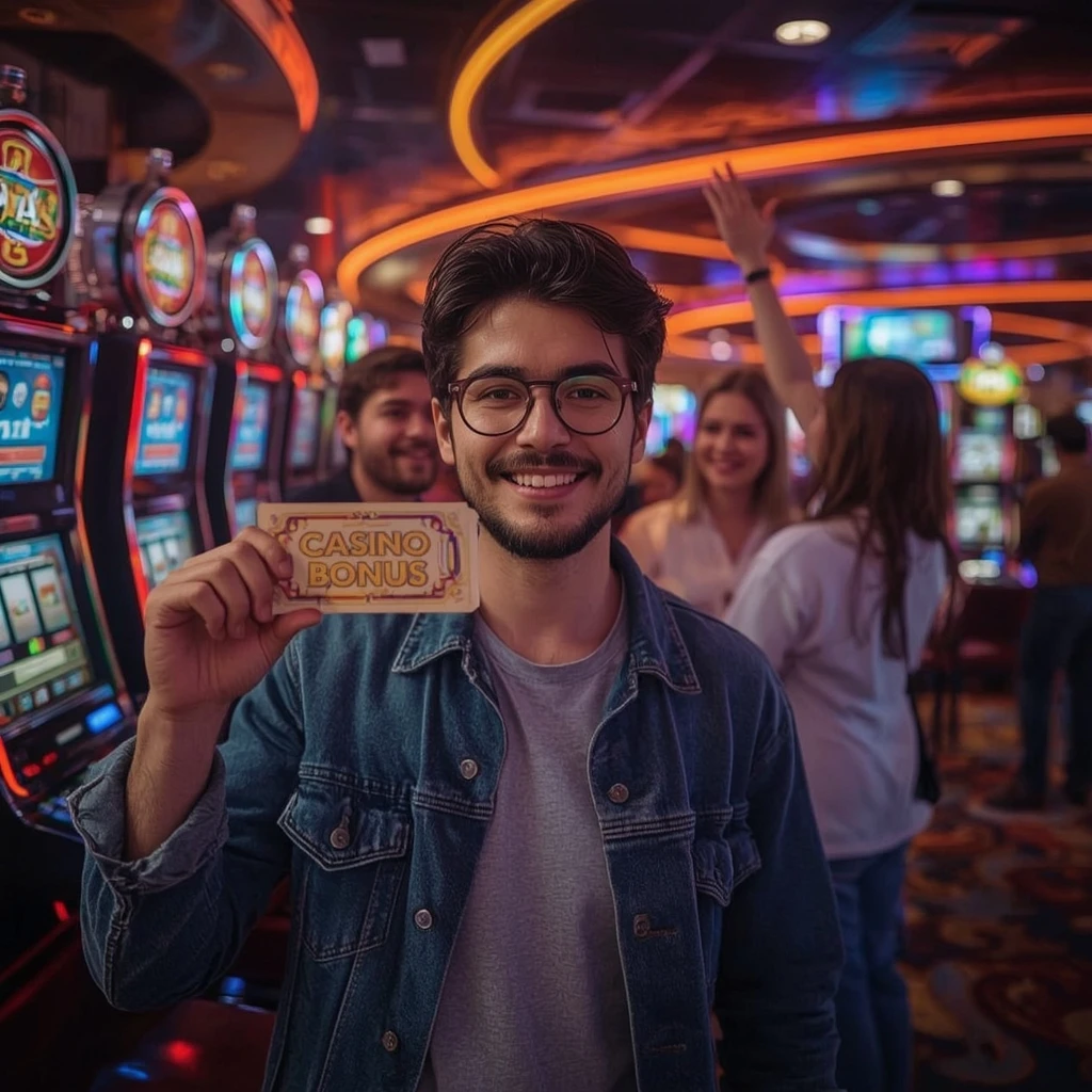 une personne tenant un bonus YugiBet Casino