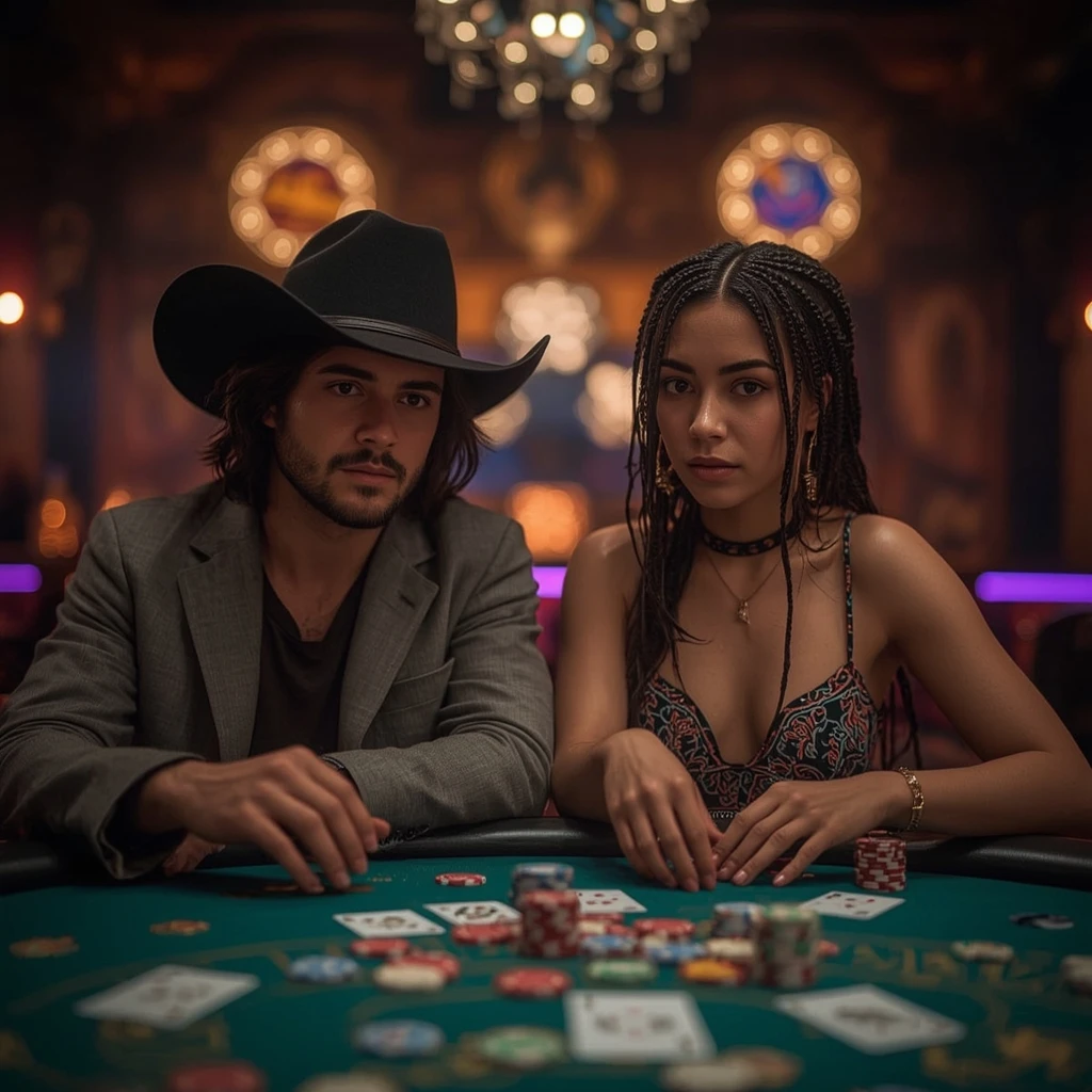photo de deux joueurs de poker YugiBet Casino